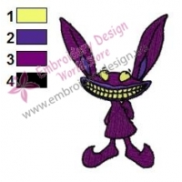 Ickis Real Monsters Embroidery Design 02